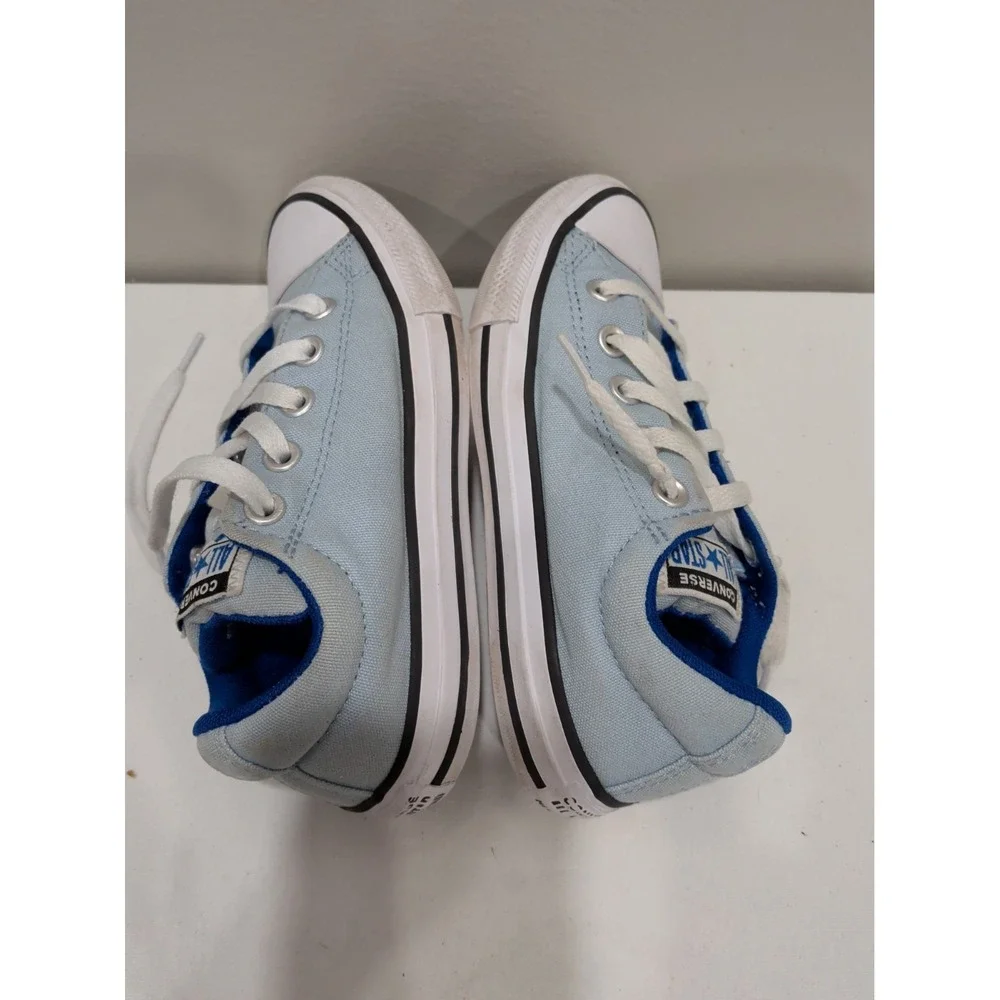Converse Chuck Taylor All Star Kids Low Top Canvas Sneaker Blue US 1 A03967F